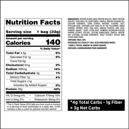Quest Nutrition Protein Tortilla Chips Chili Lime 32g