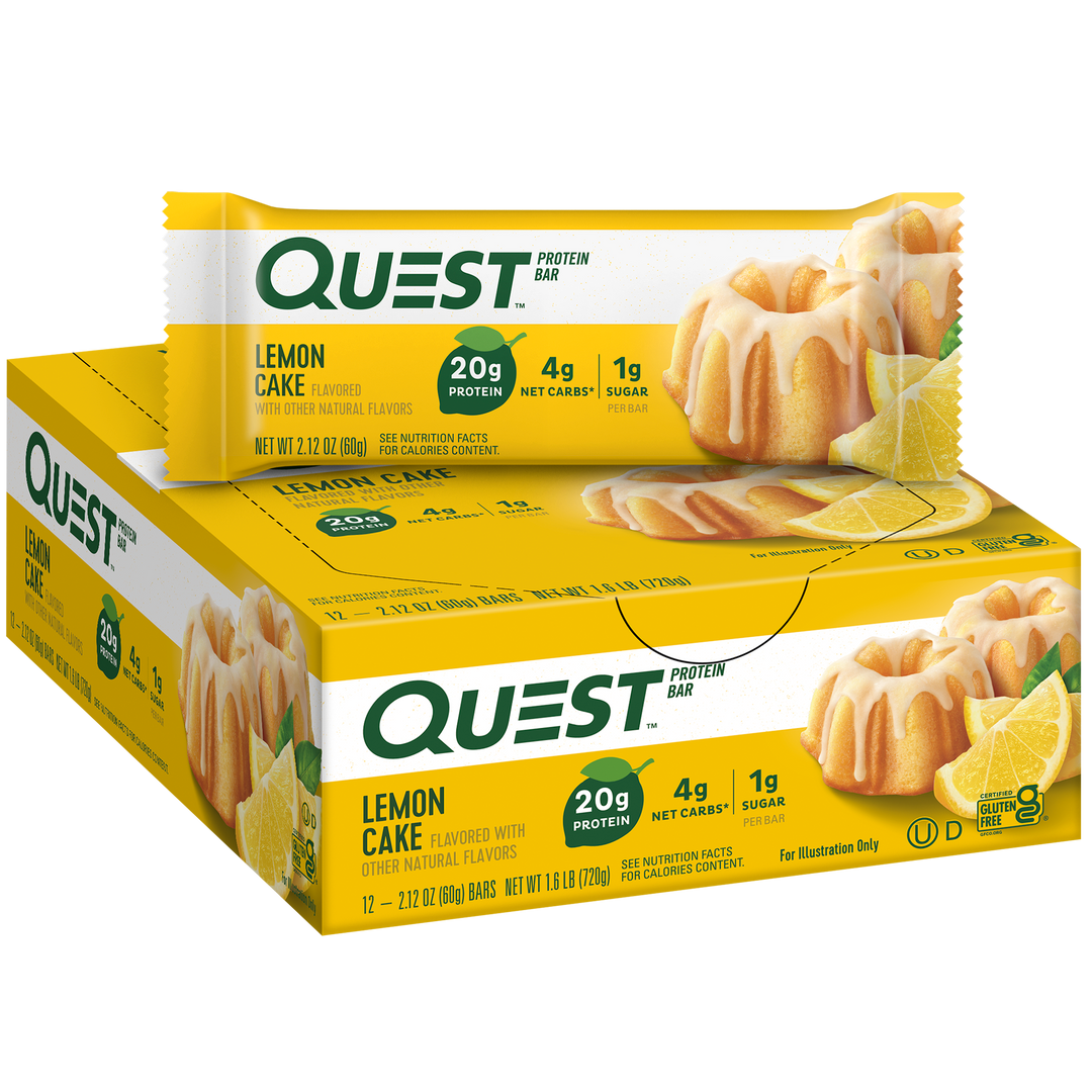 Quest Nutrition Protein Bar Lemon Cake 60g