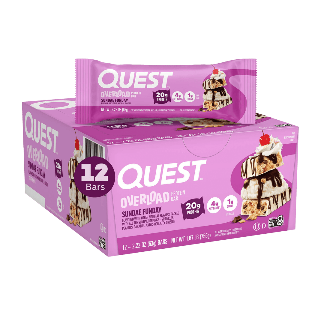 Quest Nutrition Protein Bar Sundae Funday Overload