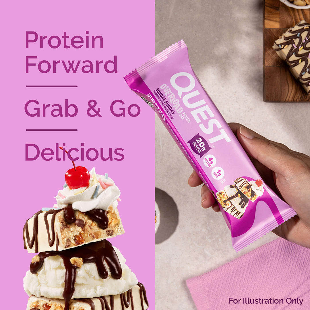 Quest Nutrition Protein Bar Sundae Funday Overload