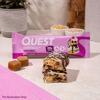 Quest Nutrition Protein Bar Sundae Funday Overload