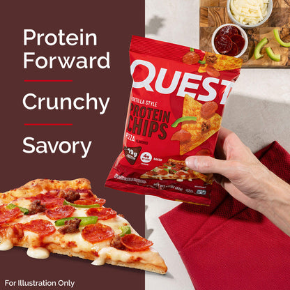 Quest Nutrition Protein Tortilla Chips Pizza 32g