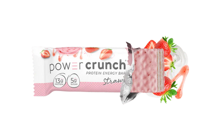 Power Crunch Portein Bar 40g Strawberry Crème