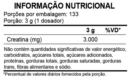 Creatina Platinum BR 400gr
